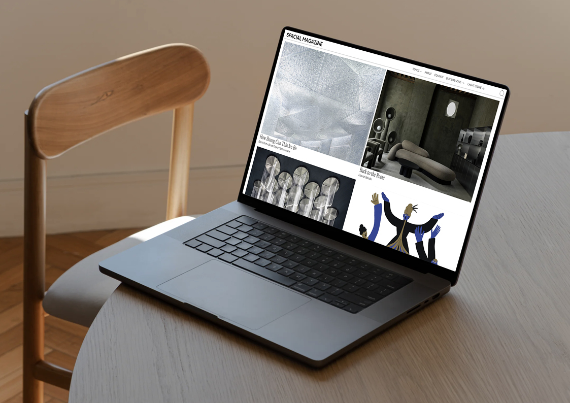 Sharp Objects Studio: Spacial Magazine a web pro společnost Lasvit