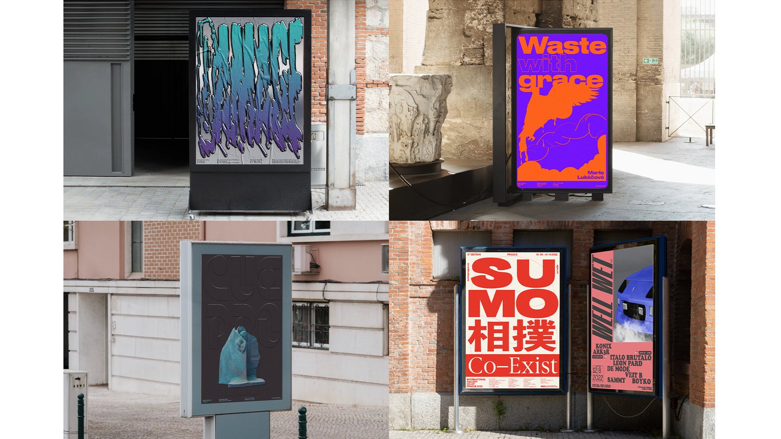 Exhibition posters